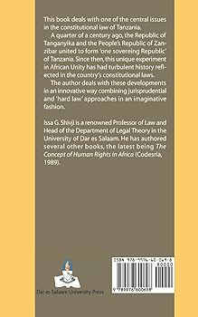 語学+参考書 Tanzania: The Legal Foundations of the Union Amazon | Tanzania: The Legal Foundations of the Union